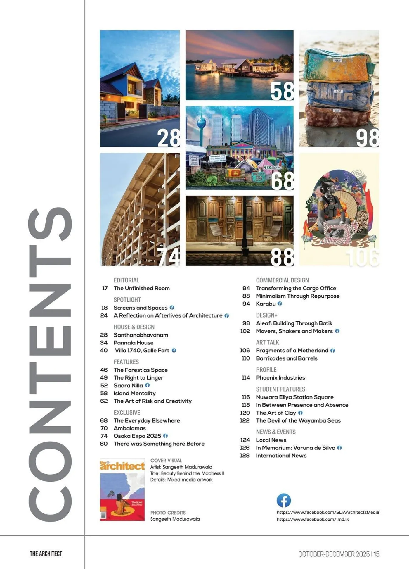 The Architect Magazine, page 2