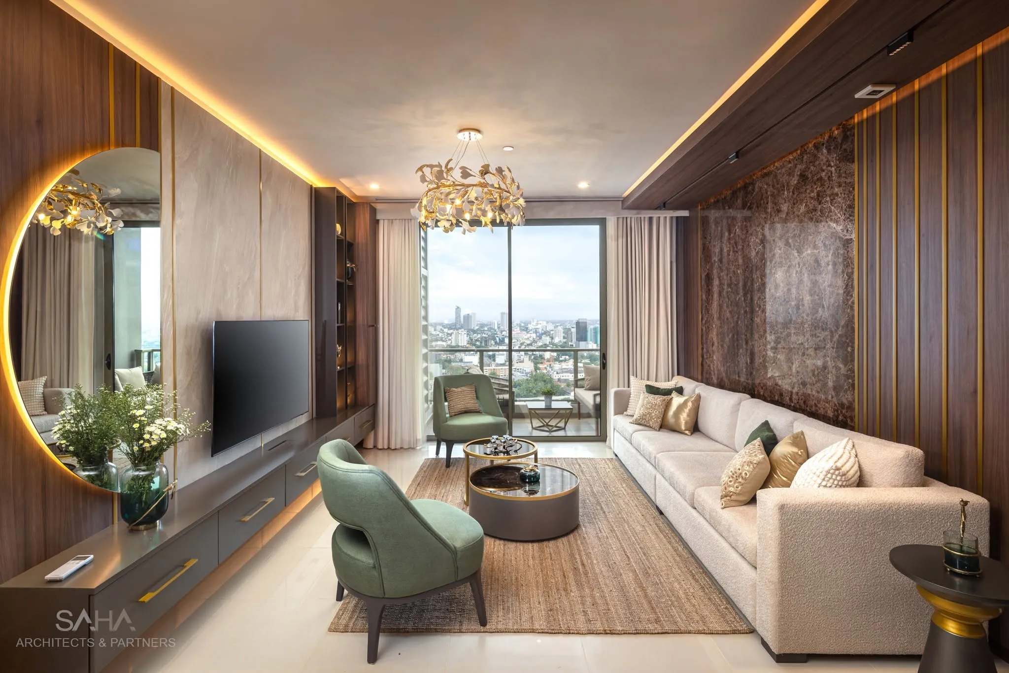 Luxury Apartment Interior at Prime Grand, Colombo 7